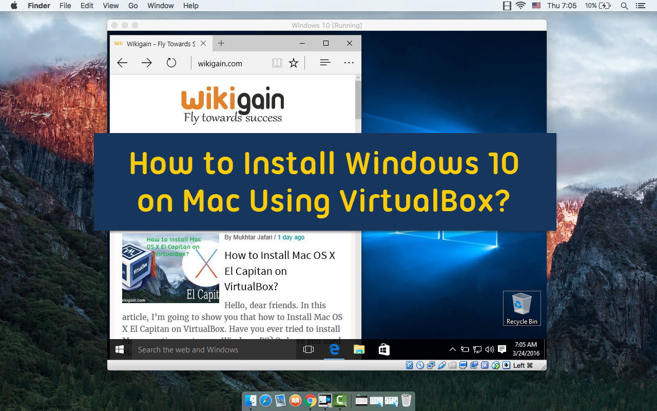 virtualbox mac for windows